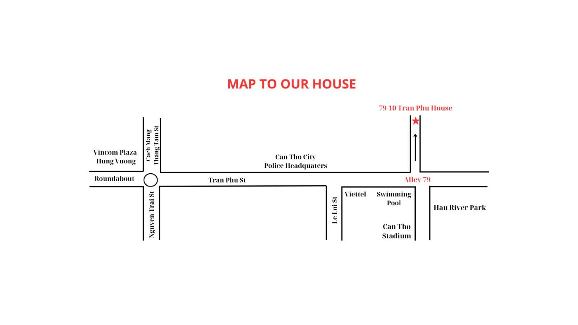Tran Phu Riverside House Can Tho Esterno foto
